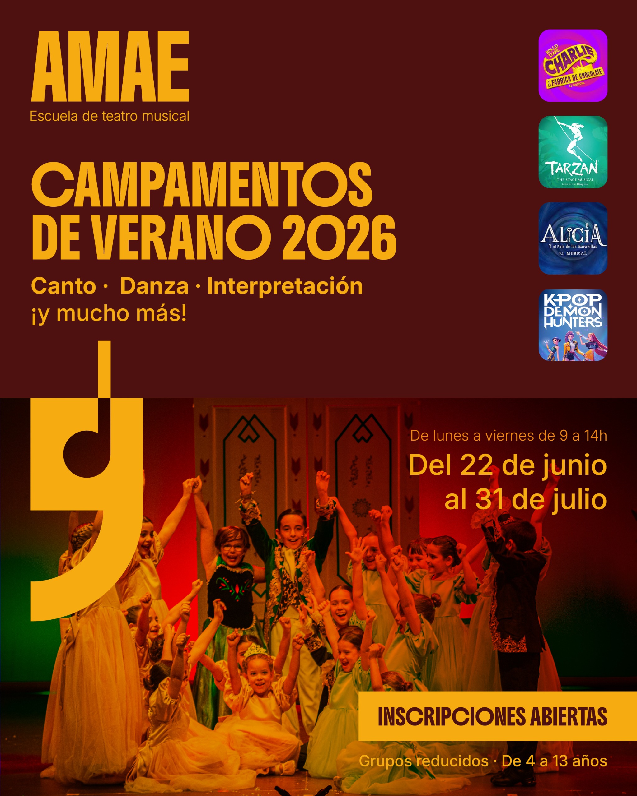 Cartel 3 · Campamentos de Verano 2026