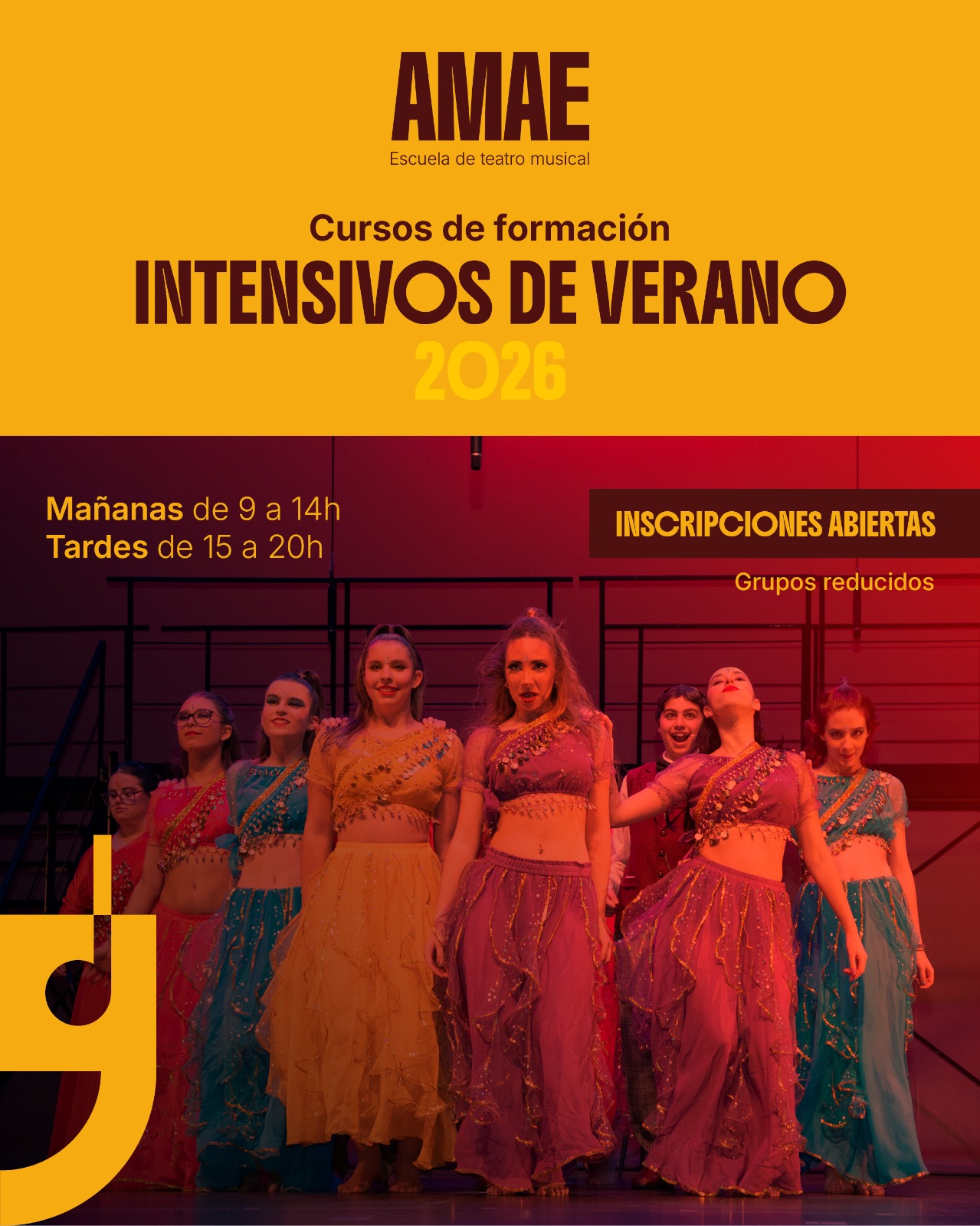 Cartel 5 · Intensivos de Verano 2026